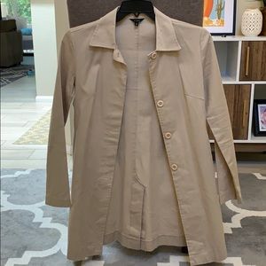 Long tan jacket size small